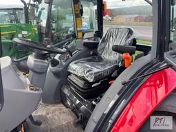 2021 Massey Ferguson 1840 tractor, 4WD, quick mount loader, universal adapter, cab, heat, A/C, 2