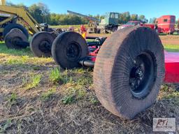 Woods BW12 batwing tow behind rotary mower