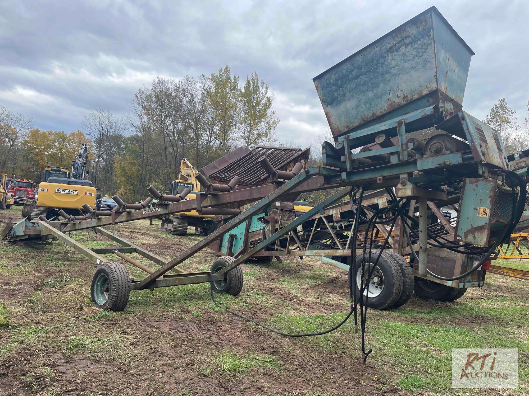 Powerscreen Conveyor, no belt, S/N:24-55-559