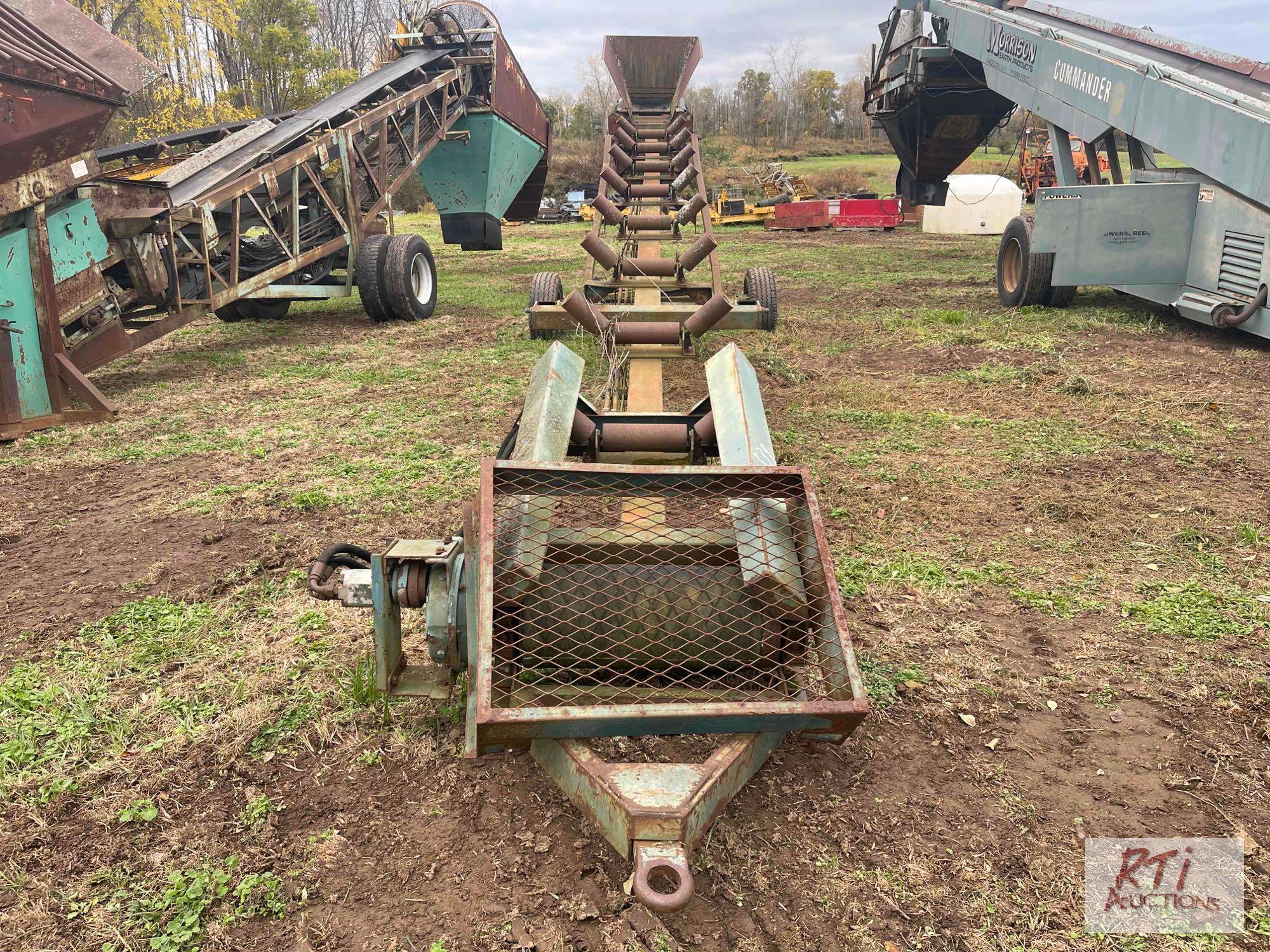 Powerscreen Conveyor, no belt, S/N:24-55-559
