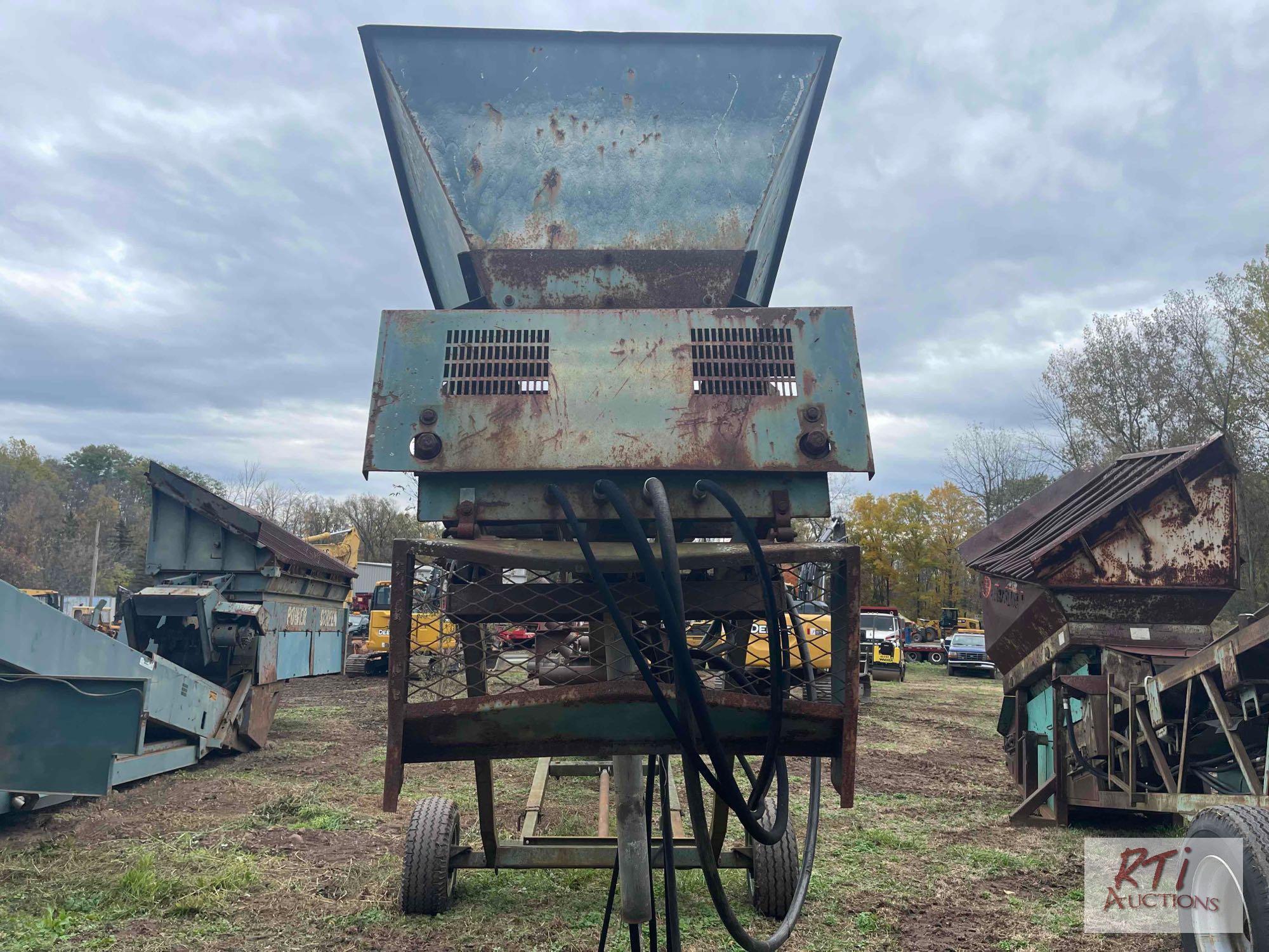 Powerscreen Conveyor, no belt, S/N:24-55-559