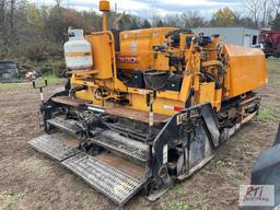 LeeBoy L8500T paver, 1625 hours, Diesel, Legend screed system, 8 1/2ft width, Runs and operates