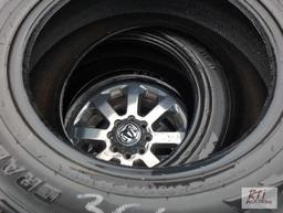 Pallet of (8) mixed snow tires