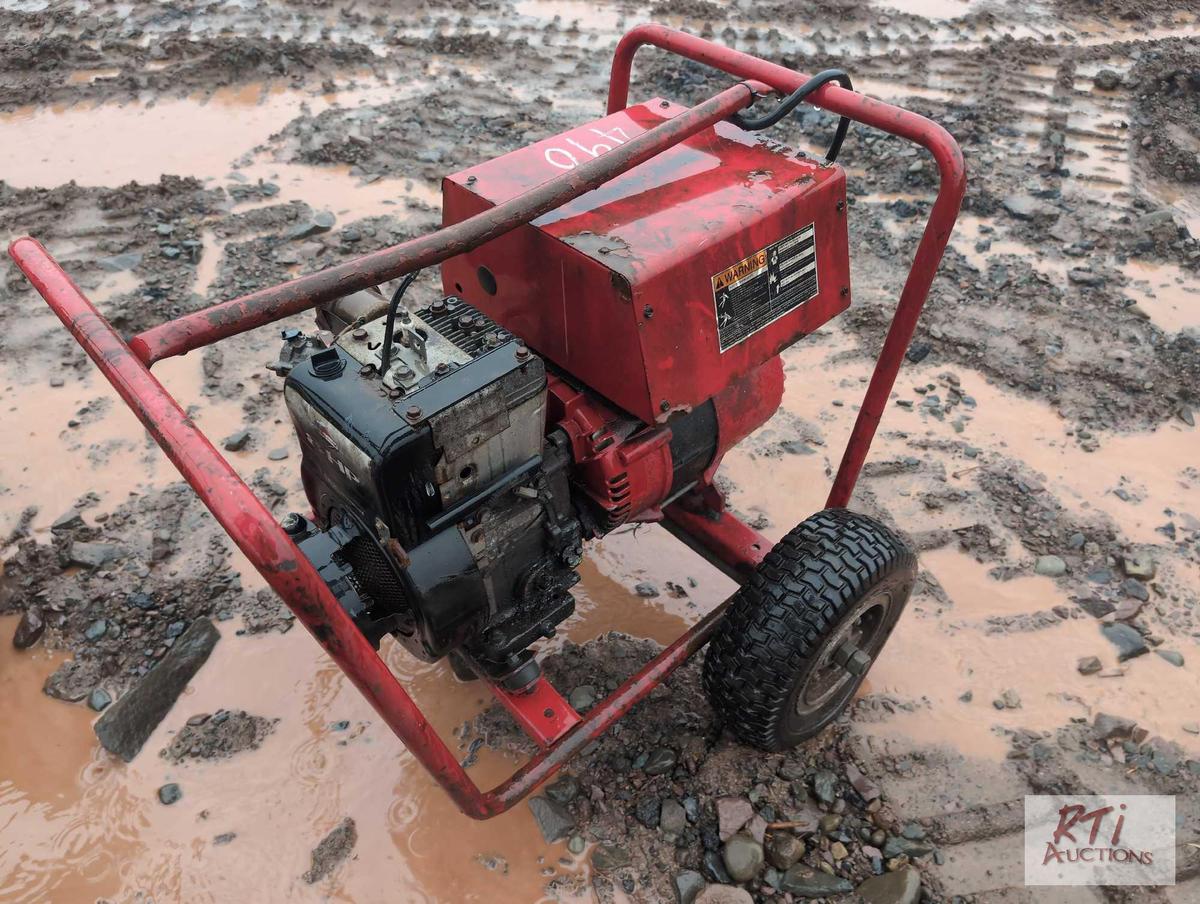 Lincoln Power Arc 4000 portable stick welder