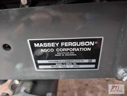 New Massey Ferguson GC1723 series E compact tractor, 4WD, loader, backhoe, 1 hour
