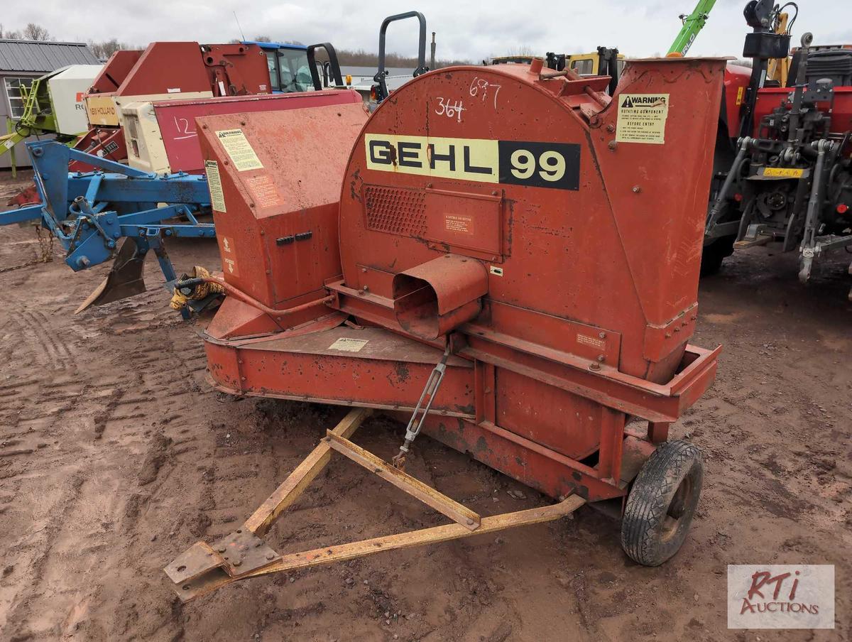 Gehl 99 forage blower