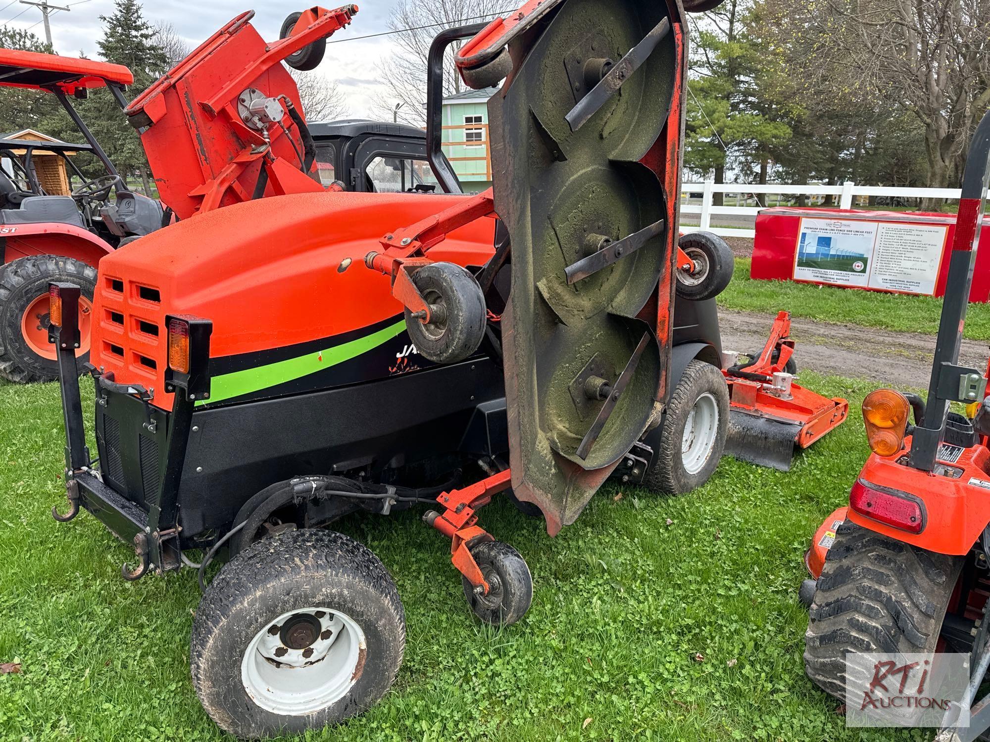 Jacobsen 9016 wide area mower, 16ft cut, hydraulic decks, 4WD, Kubota Diesel engine, HST, 3203 hrs.