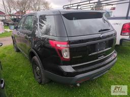 2014 Ford Explorer Interceptor, AWD, PW, PL, power mirrors, A/C, 182K, VIN:1FM5K8AR6EGC60554