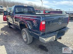 2014 Ford F250 regular cab, 8ft box, 4X4, with western snow plow, PW , PL, A/C, auxiliary switches,