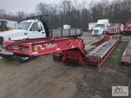 1999 Talbert T3W-51E-HRQ 51 ton tri axle, detachable gooseneck, 24ft well, air ride,