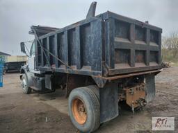 1998 Ford Lousiville, Cat 3126 engine, air brakes, 10ft steel dump body, 6 speed manual