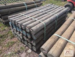 32X 7ft fence posts