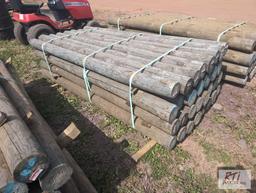 32X 7ft fence posts