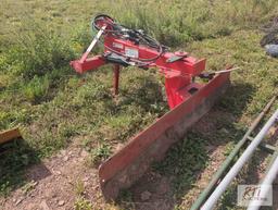 Woods heavy duty back blade with hydraulic angle and tilt, 8ft wide