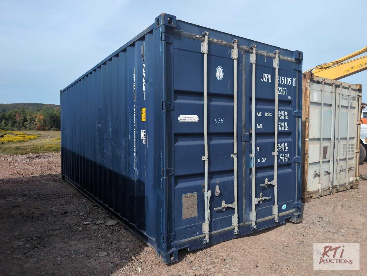 8x20 Steel container with double end doors, JZPU2151051