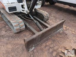 2005 Bobcat 334 excavator, cab, coupler, hydraulic thumb, 2287 hrs