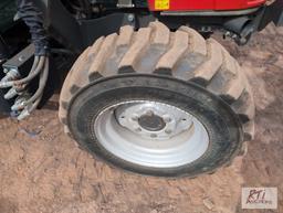 2021 Massey Ferguson 1840M tractor, 4WD, quick attach loader, 1 remote, external PTO controls, cab,