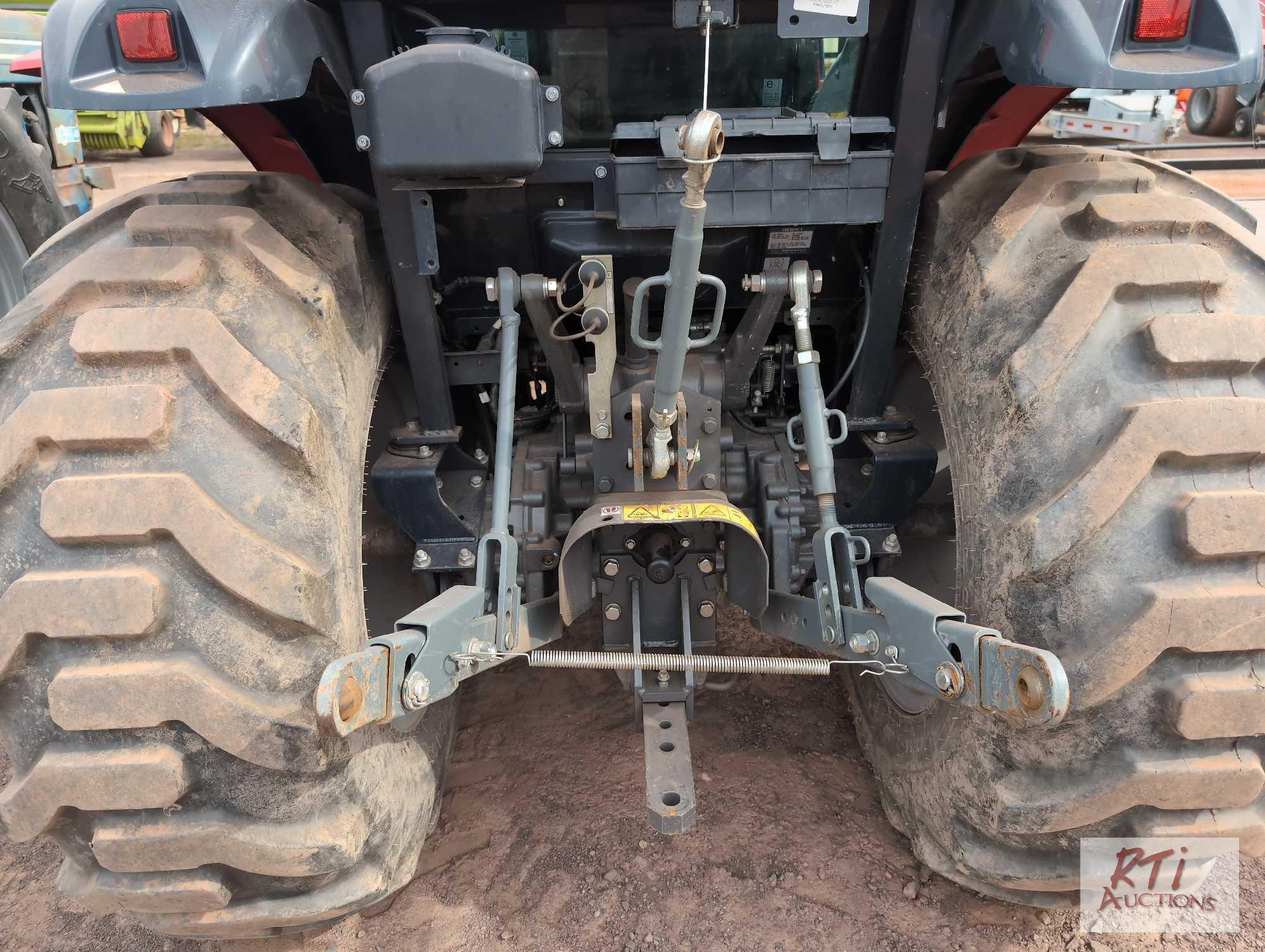 2021 Massey Ferguson 1840M tractor, 4WD, quick attach loader, 1 remote, external PTO controls, cab,