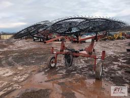 H&S 2112 V wheel rake