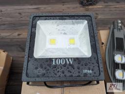 10X 100 watt LED spot lights