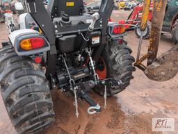 New Bobcat CT2025 4WD compact diesel tractor with front end loader, S/N B5AD11801