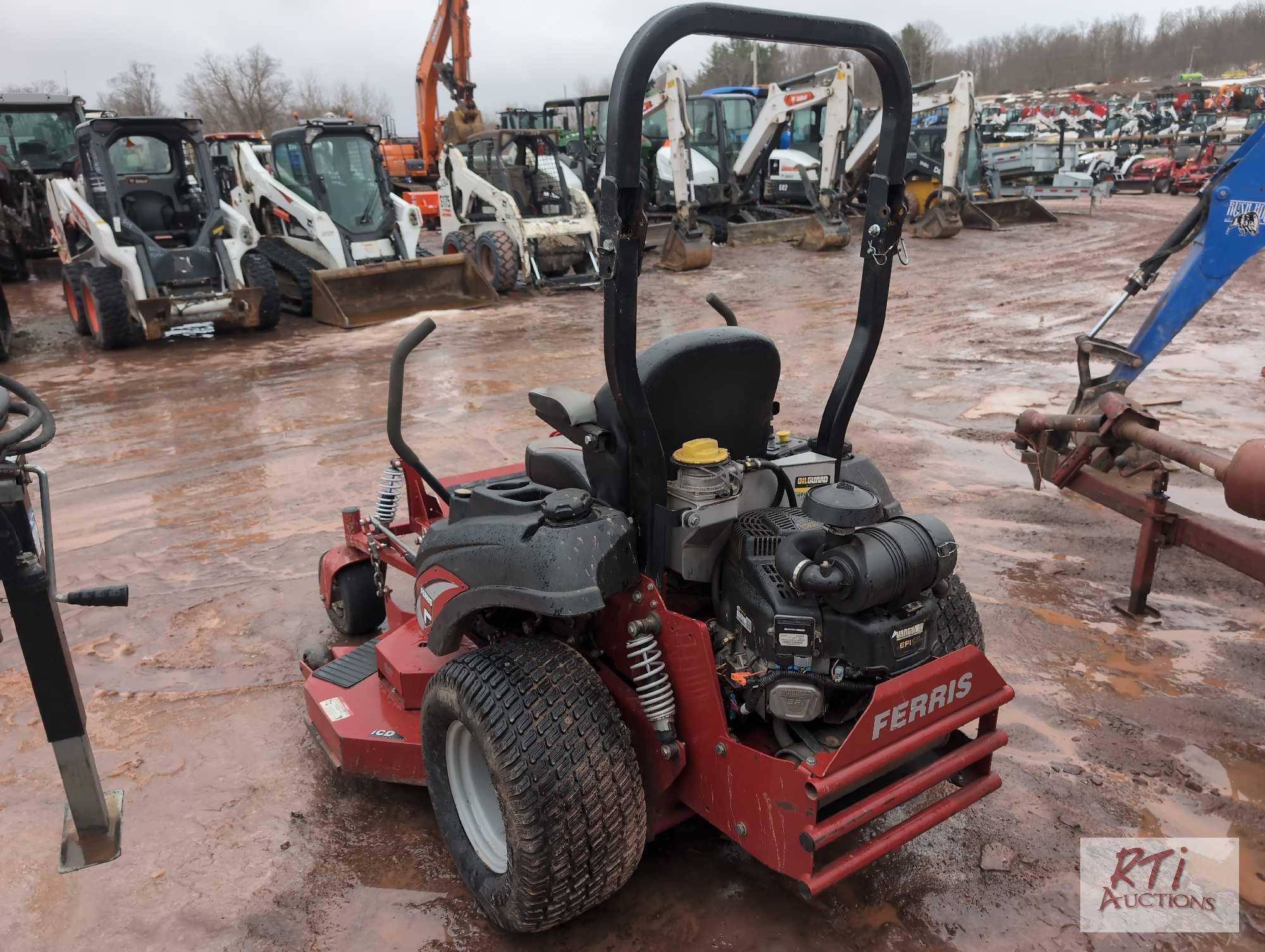 Ferris IS2100Z zero turn mower, 61in deck, VanGuard 28hp engine
