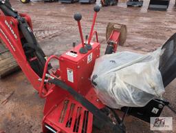 Woods BH85 Ground Breaker backhoe attachment with bucket and thumb