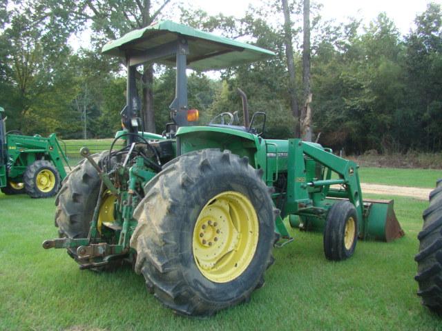 6300 JOHN DEERE TRACTOR W/ 620 LOADER AND BUCKET