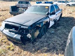 (INOP) 2011 FORD CROWN VICTORIA POLICE CRUISER