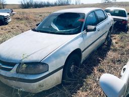 (INOP) (T) 2003 CHEVROLET IMPALA