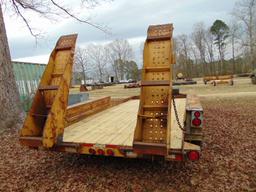 (NT) BELSHE 16' X 6'8" YELLOW TRAILER