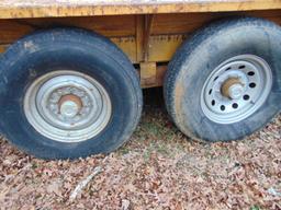 (NT) BELSHE 16' X 6'8" YELLOW TRAILER