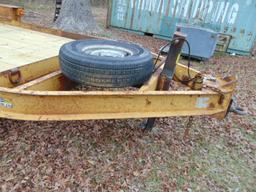 (NT) BELSHE 16' X 6'8" YELLOW TRAILER