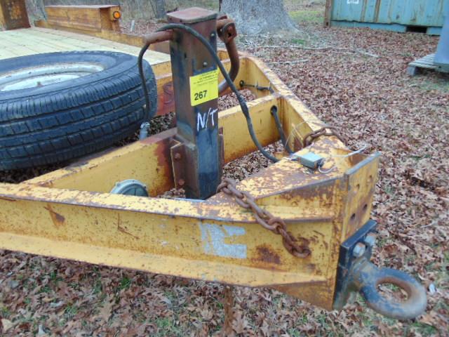 (NT) BELSHE 16' X 6'8" YELLOW TRAILER