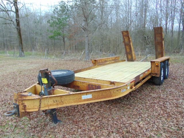 (NT) BELSHE 16' X 6'8" YELLOW TRAILER