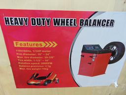 NEW HEAVY DUTY WHEEL BALANCER 110 VOLT