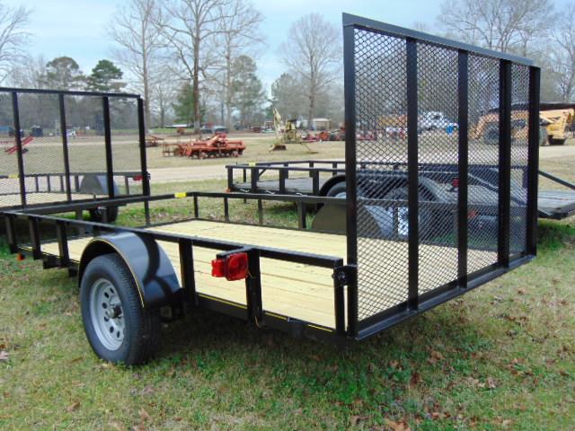 (T) 2020 6 1/2 X 12 BLACK LONGRUN TRAILER