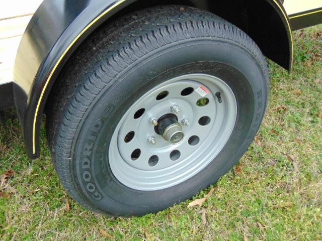 (T) 2020 6 1/2 X 12 BLACK LONGRUN TRAILER