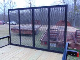 (T) 2020 6 1/2 X 12 BLACK LONGRUN TRAILER