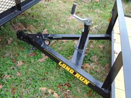 (T) 2020 6 1/2 X 12 BLACK LONGRUN TRAILER