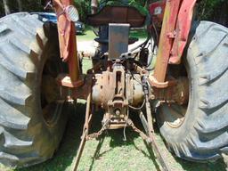 165 MASSEY FERGUSON TRACTOR W/CANOPY