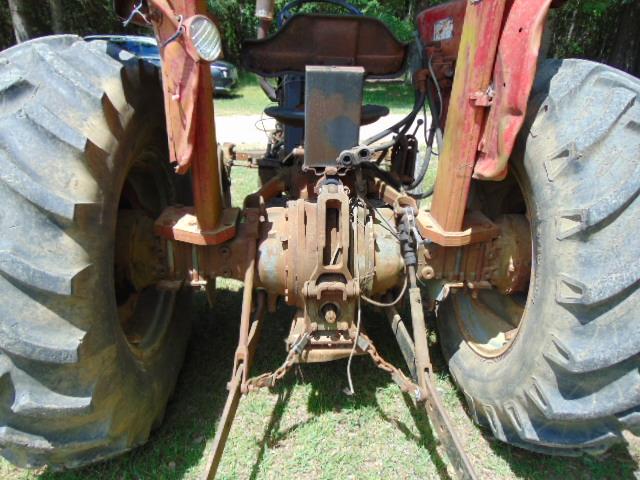 165 MASSEY FERGUSON TRACTOR W/CANOPY