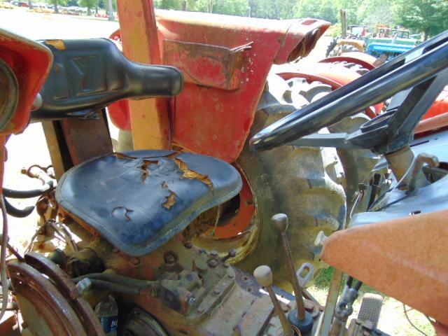 165 MASSEY FERGUSON TRACTOR W/CANOPY
