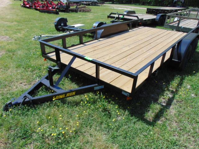 (CO) 2024 LONGRUN 16' BUMPER PULL TRAILER