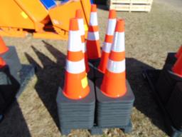 (50) SAFETY HIGHWAY CONES