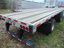 (T) 2016 TRANSCRAFT 53" X 102" FLATDECK TRAILER