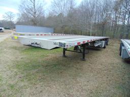 (T) 2016 TRANSCRAFT 53" X 102" FLATDECK TRAILER