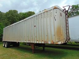 (NT) (SALVAGE) 1978 LUFKIN CHIP TRAILER