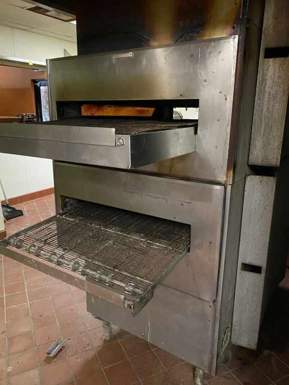 2 Conveyor Style Middleby Marshall Pizza Ovens.