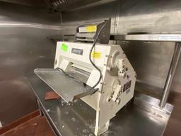 ANETS SDR-21 DOUBLE PASS DOUGH ROLLER Table Top